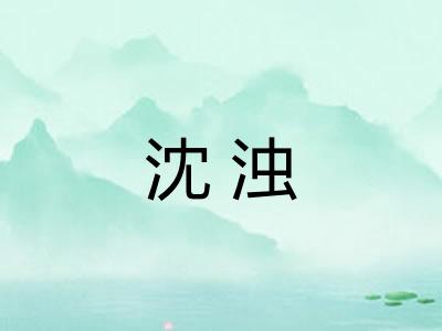 沈浊