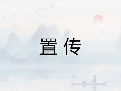 置传