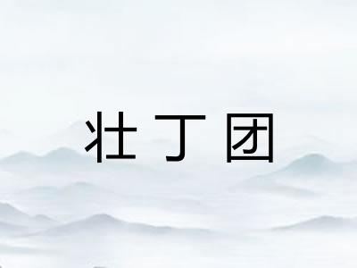 壮丁团