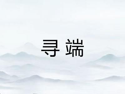 寻端