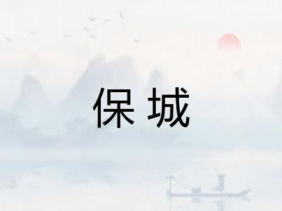 保城